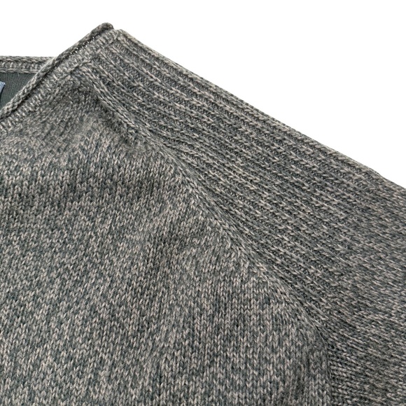 Vintage‎ Tommy Bahama Mens Knitted Cotton Wool Sweater Sz XL Quiet Luxury Gray - Picture 5 of 11